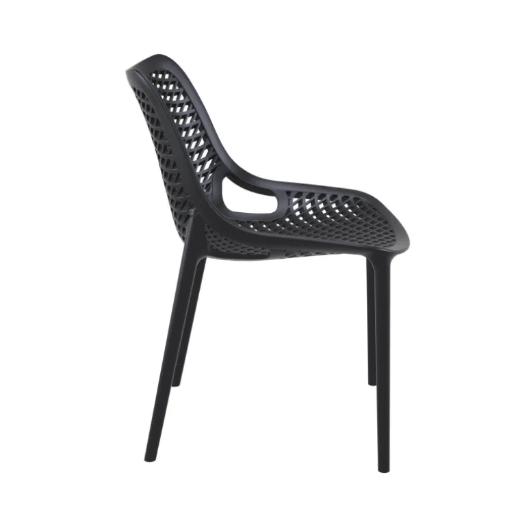 Air Chaise de jardin moderne ajourée en polypropylène