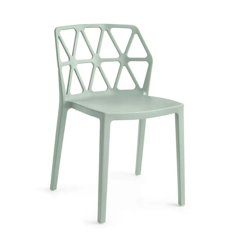 Alchemia Connubia® Chaise design empilable en polypropylène