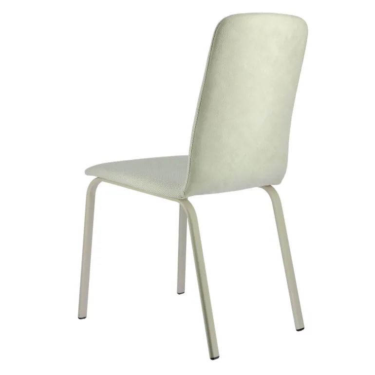 Altea Chaise en tissu et pieds en métal