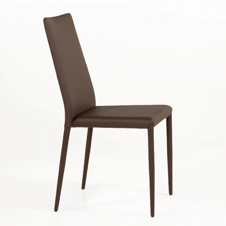 Bea Chaise contemporaine en cuir