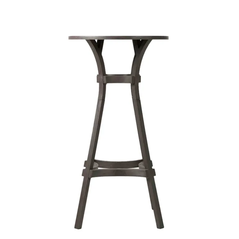Combo Table de jardin ronde recyclée