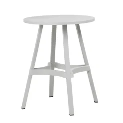 Combo Table de jardin ronde recyclée