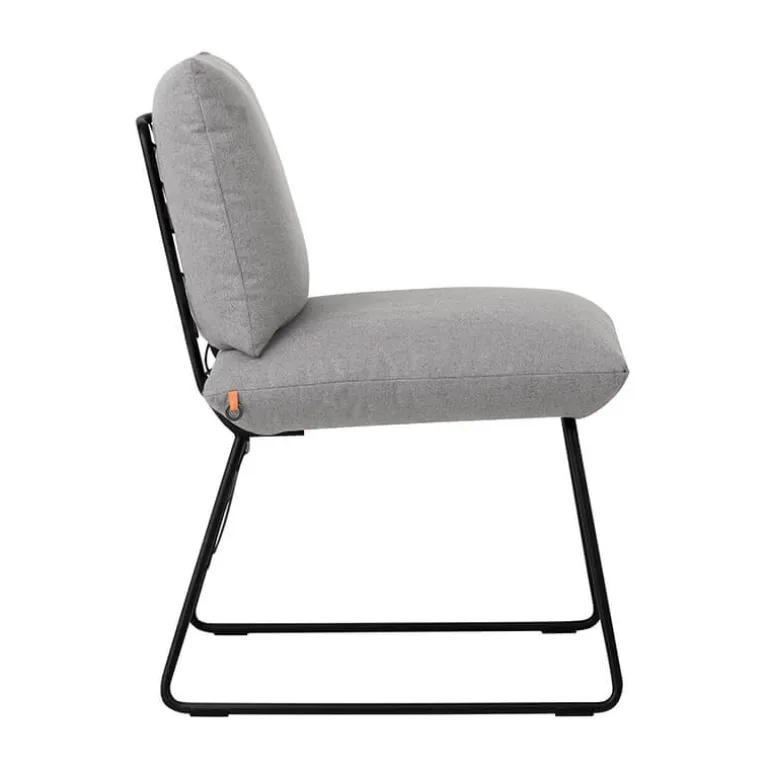 Cosy Mobitec® Chaise confortable design en tissu et structure métal