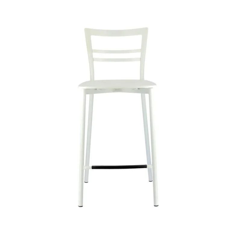 Go Clip Connubia® Tabouret snack contemporain en métal et multiplis bois