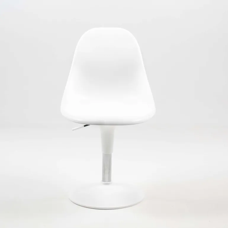 Harmony Chaise réglable en hauteur et pivotante design en technopolymère blanc
