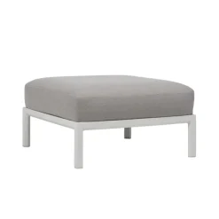Maximo Pouf de jardin en polypropylène et tissu