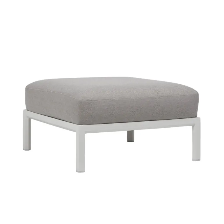 Maximo Pouf de jardin en polypropylène et tissu