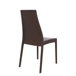 Miranda Chaise empilable en polypropylène