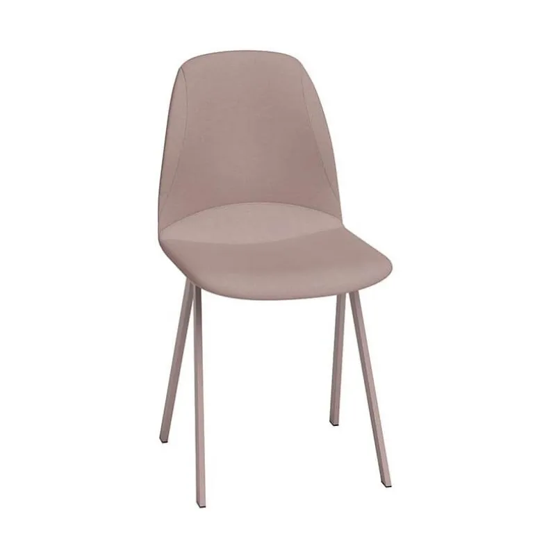 Ona Chaise de salle à manger moderne rembourrée en simili