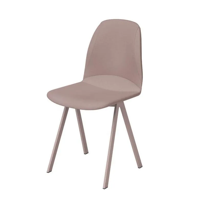 Ona Chaise de salle à manger moderne rembourrée en simili