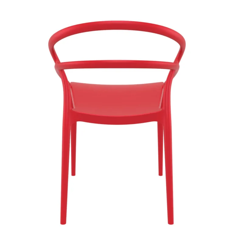 Pia Chaise de jardin tendance empilable en polypropylène