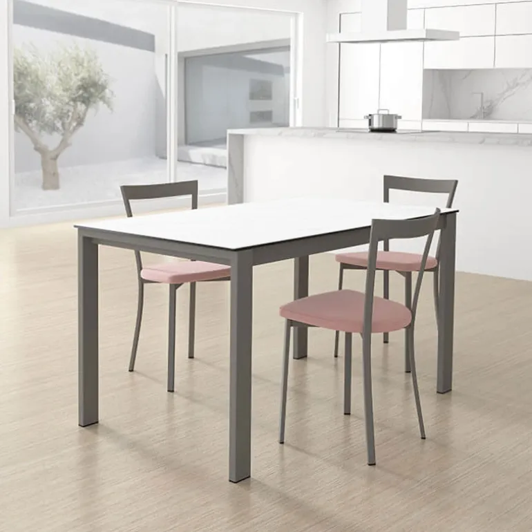 Puzzle Table de cuisine extensible en céramique
