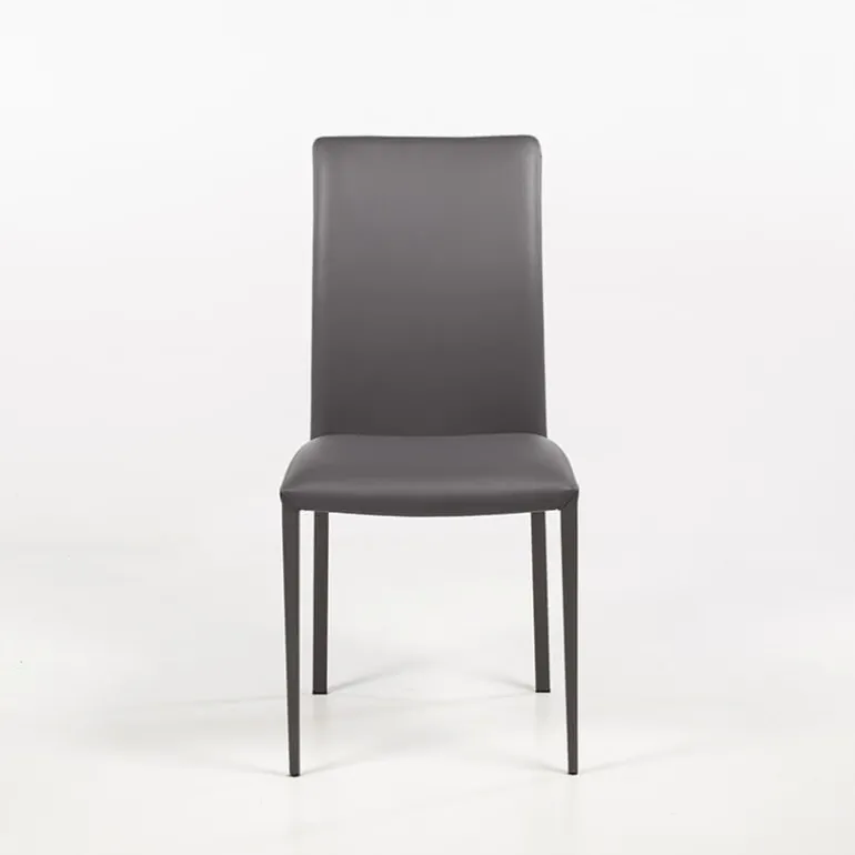 Roma Chaise contemporaine italienne dos matelassé