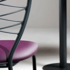 Romance Carrier® Chaise de cuisine fabriquée en France en synthétique et métal