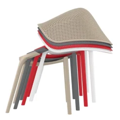 Sky Fauteuil design en polypropylène