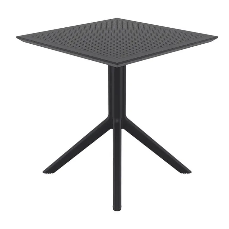 Sky Petite table carrée en résine
