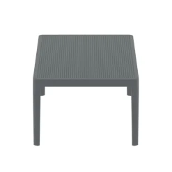 Sky Table basse de jardin rectangulaire en résine