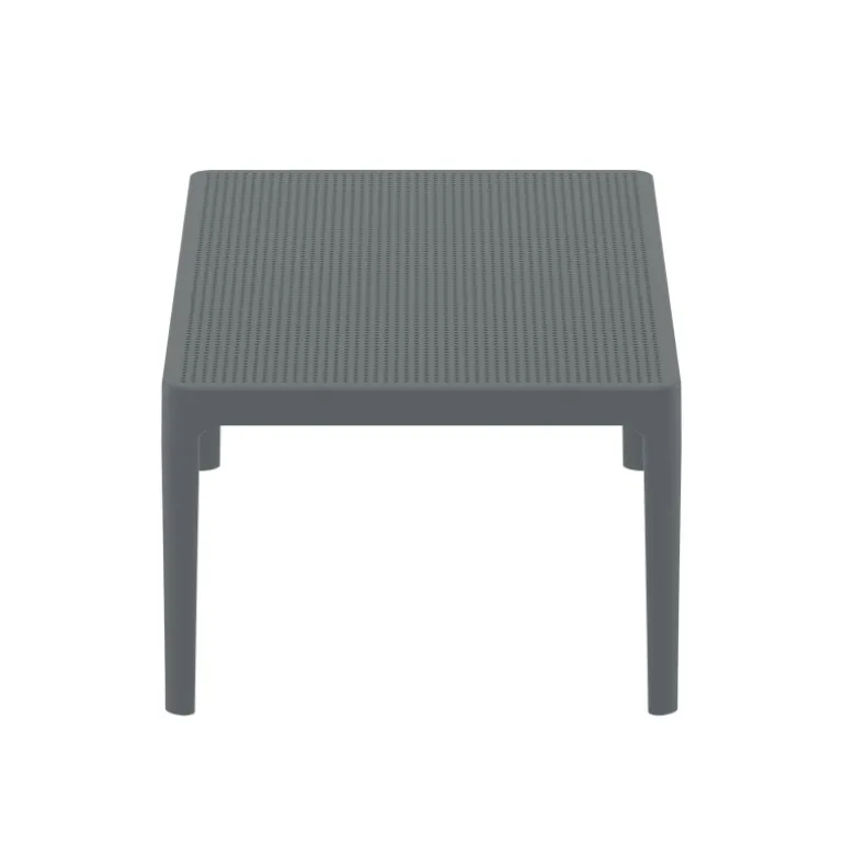 Sky Table basse de jardin rectangulaire en résine