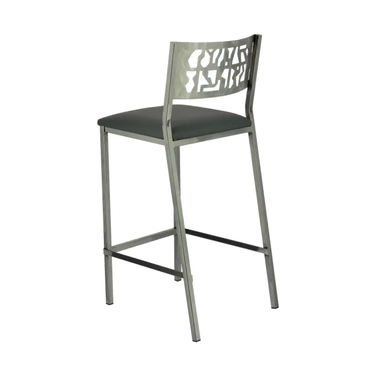 Slide Carrier® Tabouret moderne snack en synthétique et métal