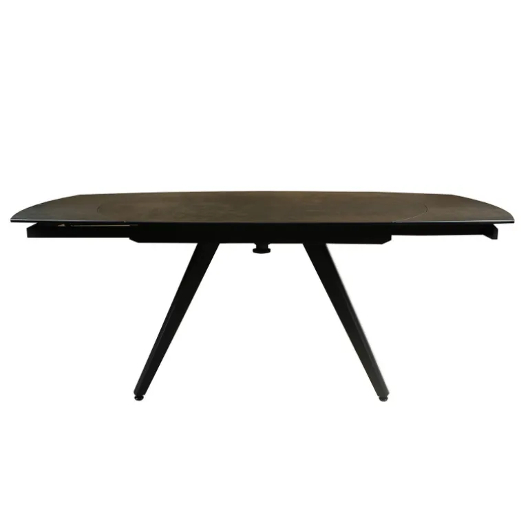 SofiaTable moderne extensible en céramique avec pieds en métal
