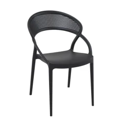 Sunset Chaise design empilable en polypropylène