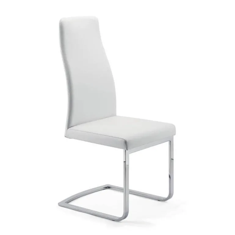 Sveva SLH Chaise de salle à manger italienne pieds luge