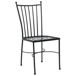 Venecia Chaise de jardin en acier style provençal