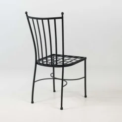 Venecia Chaise de jardin en acier style provençal