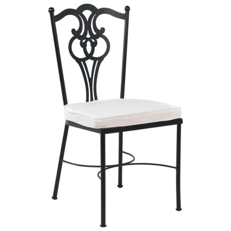 Viena Chaise de jardin provençale en acier