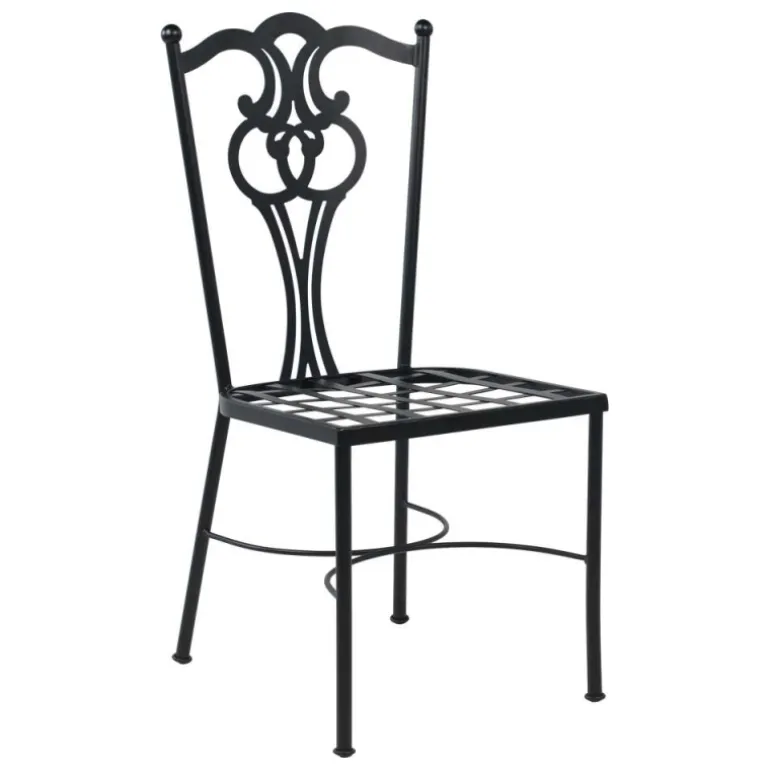 Viena Chaise de jardin provençale en acier