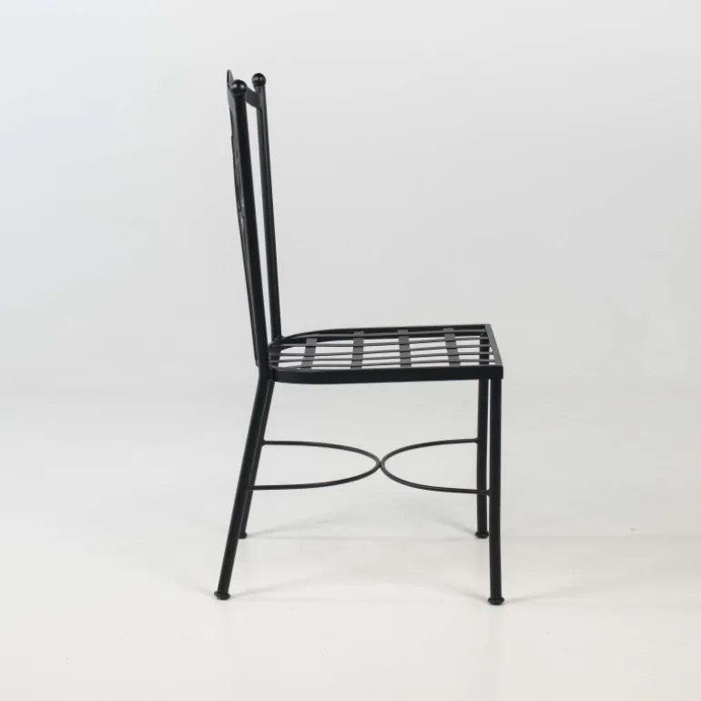 Viena Chaise de jardin provençale en acier
