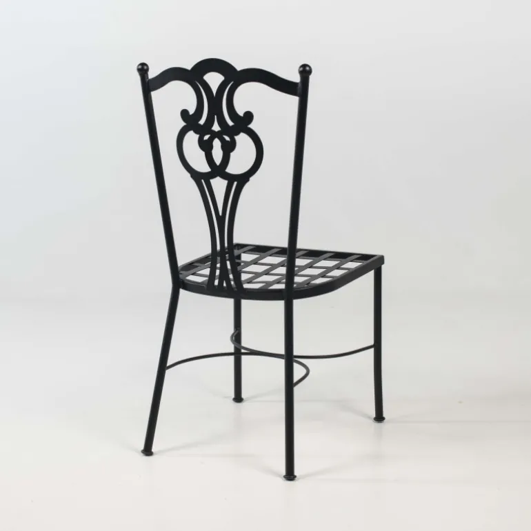 Viena Chaise de jardin provençale en acier
