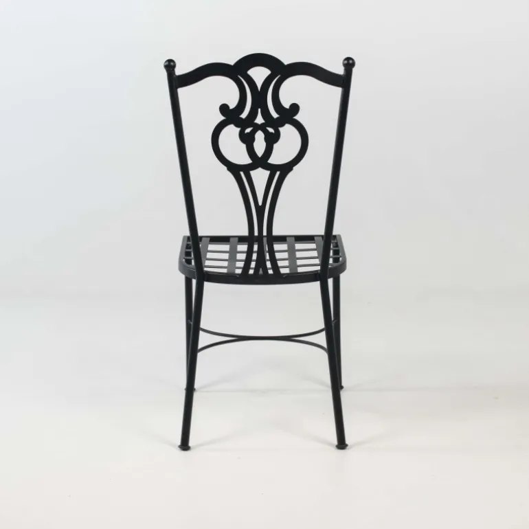Viena Chaise de jardin provençale en acier